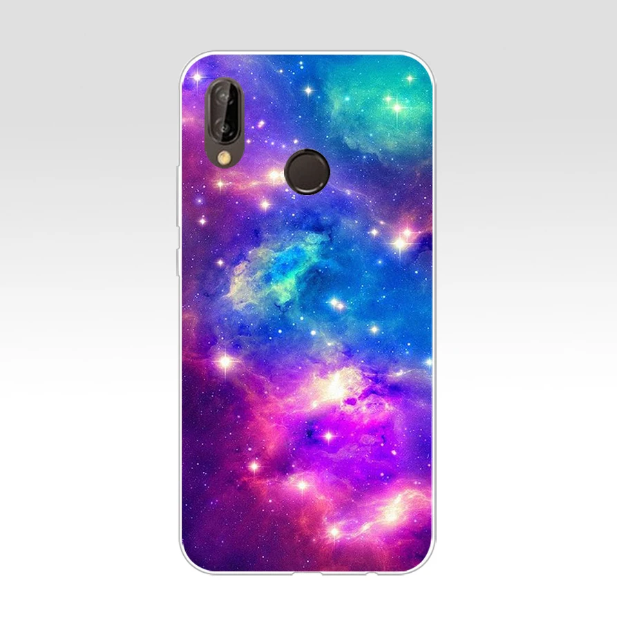 50AQ Art Star Tree Sky Space Мягкий силиконовый чехол из ТПУ для huawei Nova 3 3i p smart | Мобильные