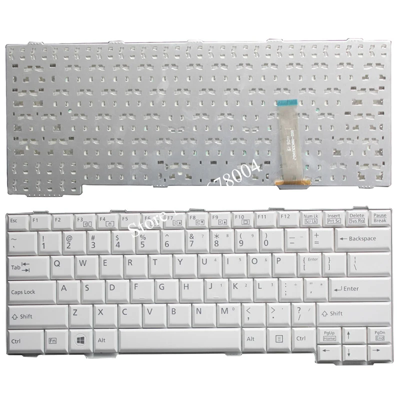 Новая английская клавиатура для Fujistu SH761 SH560 SH561 SH760 E751 S761 S561 белая ноутбука США |