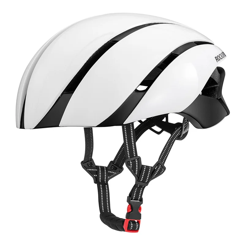 White Bike Helmet ROCKBROS Сверхлегкий шлем для езды на мотоцикле велосипедный, eps, ультра-лёгкий шлем светоотражающий для горного велосипеда Велосипедный спорт защитная шляпа для Для мужчин Для женщин 57-62 см - Цвет: White Bike Helmet