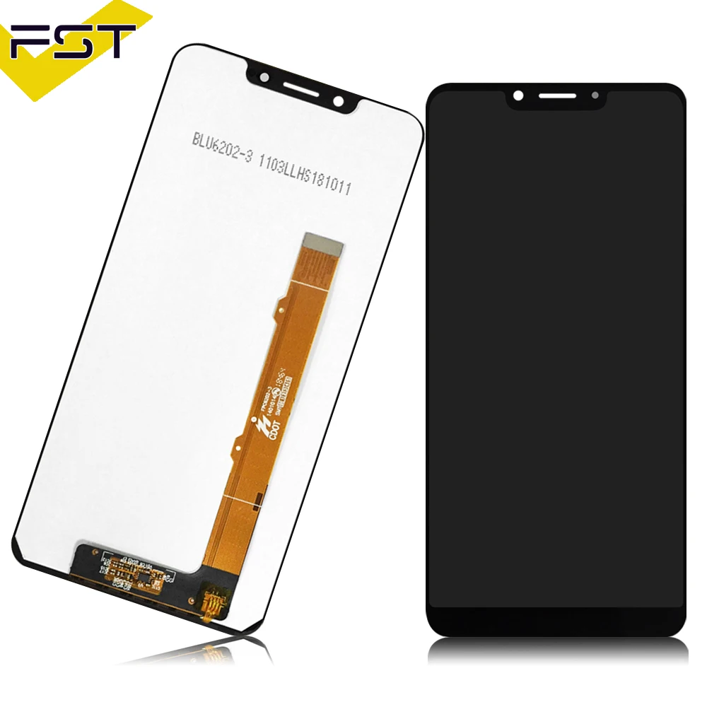 ЖК-дисплей 6 2 дюйма черный для Alcatel V5 5060 5060D OT5060 + кодирующий преобразователь