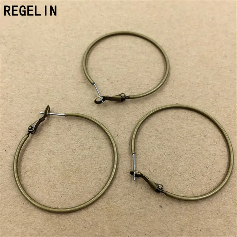 REGELIN 10 шт./лот серьги-кольца Cilcles для женщин Идеальный полированный круг серьги Модные ювелирные изделия