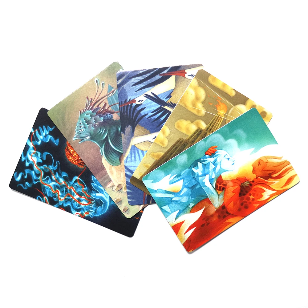 Dixit 1+ 9 настольная игра Всего 168 карт русские и английские правила деревянный кролик игрушки карты игра для детей Образование семья путешествия