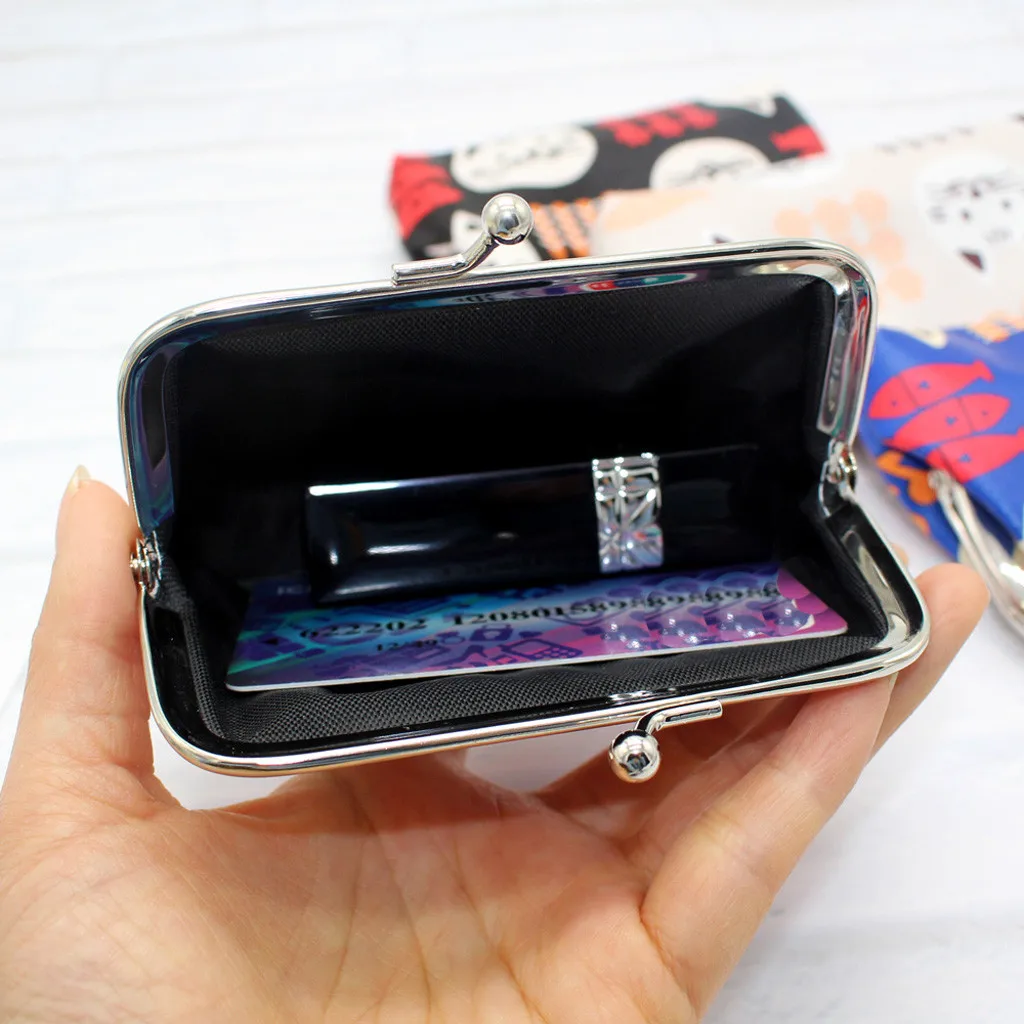 Женский кожаный кошелек в богемном стиле с принтом для девушек женские кошельки