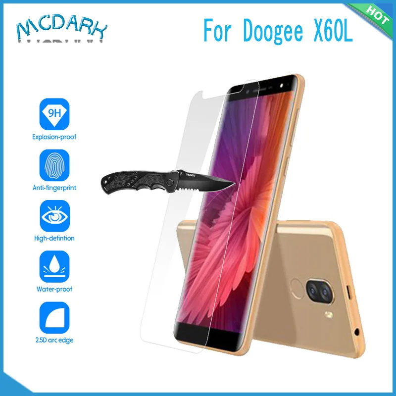 5 дюймов Для Doogee X60L Передняя защитная пленка для экрана Простая установка