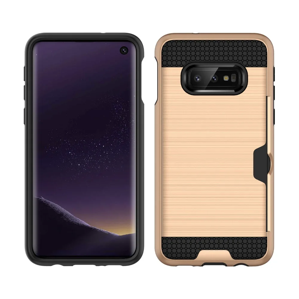 Чехол для Samsung Galaxy S4 S5 S6 S7 Edge S8 S9 S10 Plus гибридный защитный чехол Note 9 8 A6 A8 карт |