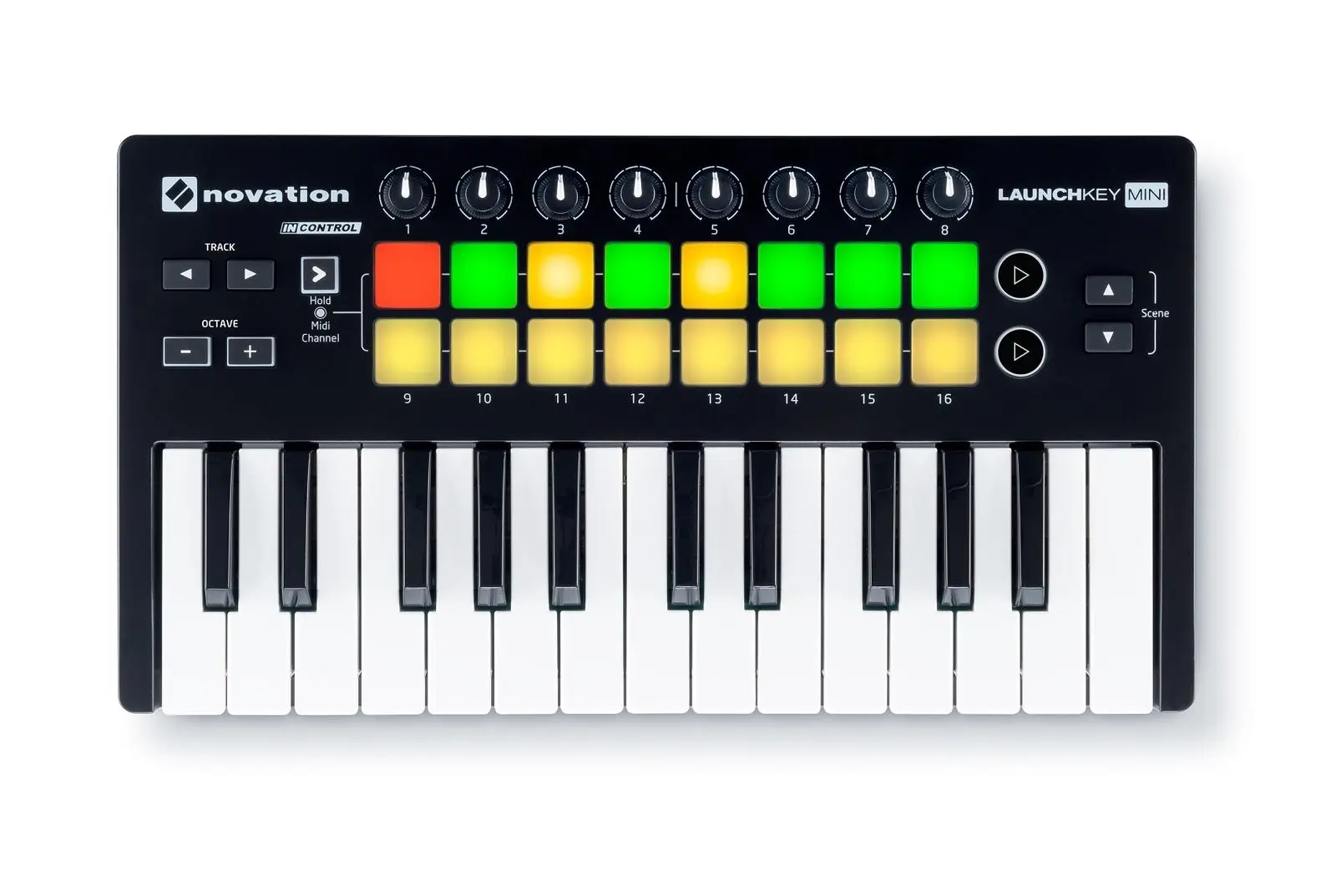 Novation LAUNCHKEY MINI MK2 25 ключ USB Ableton Live Lite контроллер клавиатуры|Микрофоны| |