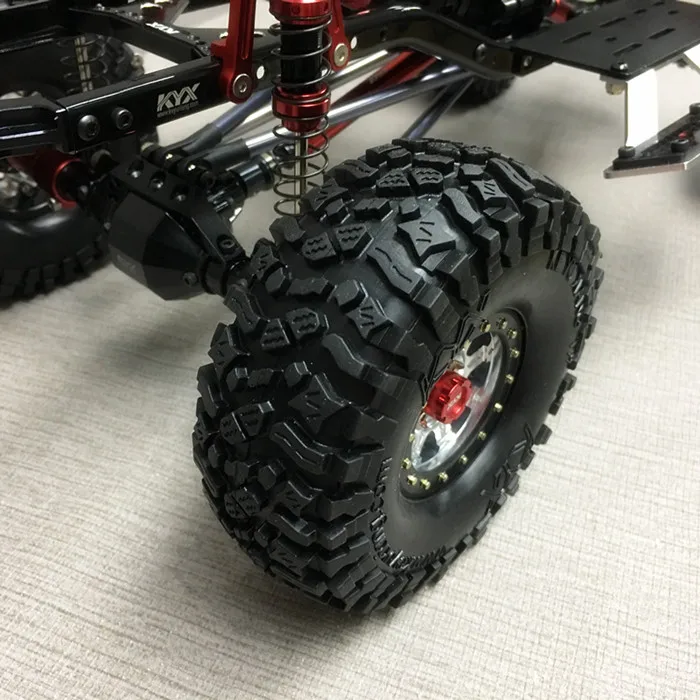 1 9 &quotрезиновая шина 118 мм * 45 для Креста PG4S CAPO JKMAX ACE hRAXXAS TRX4 AXIAL SCX10 RC4DW D90 D110 TF2 TAmiya CC01