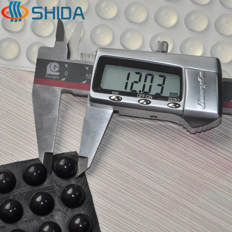 Прозрачный Противоскользящий силиконовый каучук пластиковый бампер