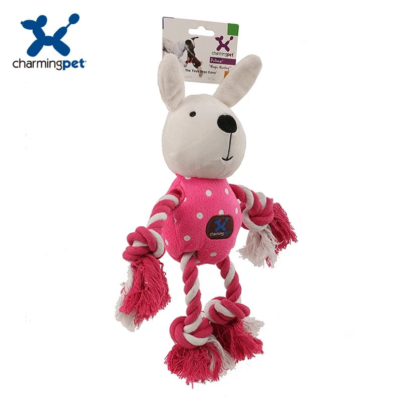 Charmingpet собака кролик узел взаимодействие животное обучение пищащие игрушки | Дом