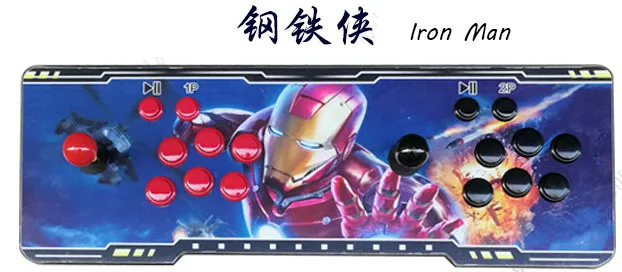 game console Новейшая игровая консоль RYU для аркадной игры, 3D игры для домашнего использования, могут использоваться дополнительные игры 2263 в 1(10 из 3D игры) pandora box game josytick - Цвет: game console