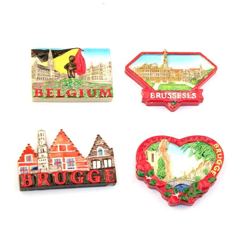 1 шт./компл. Belgium Brugge brassesls стиль ручной работы туристический сувенир для