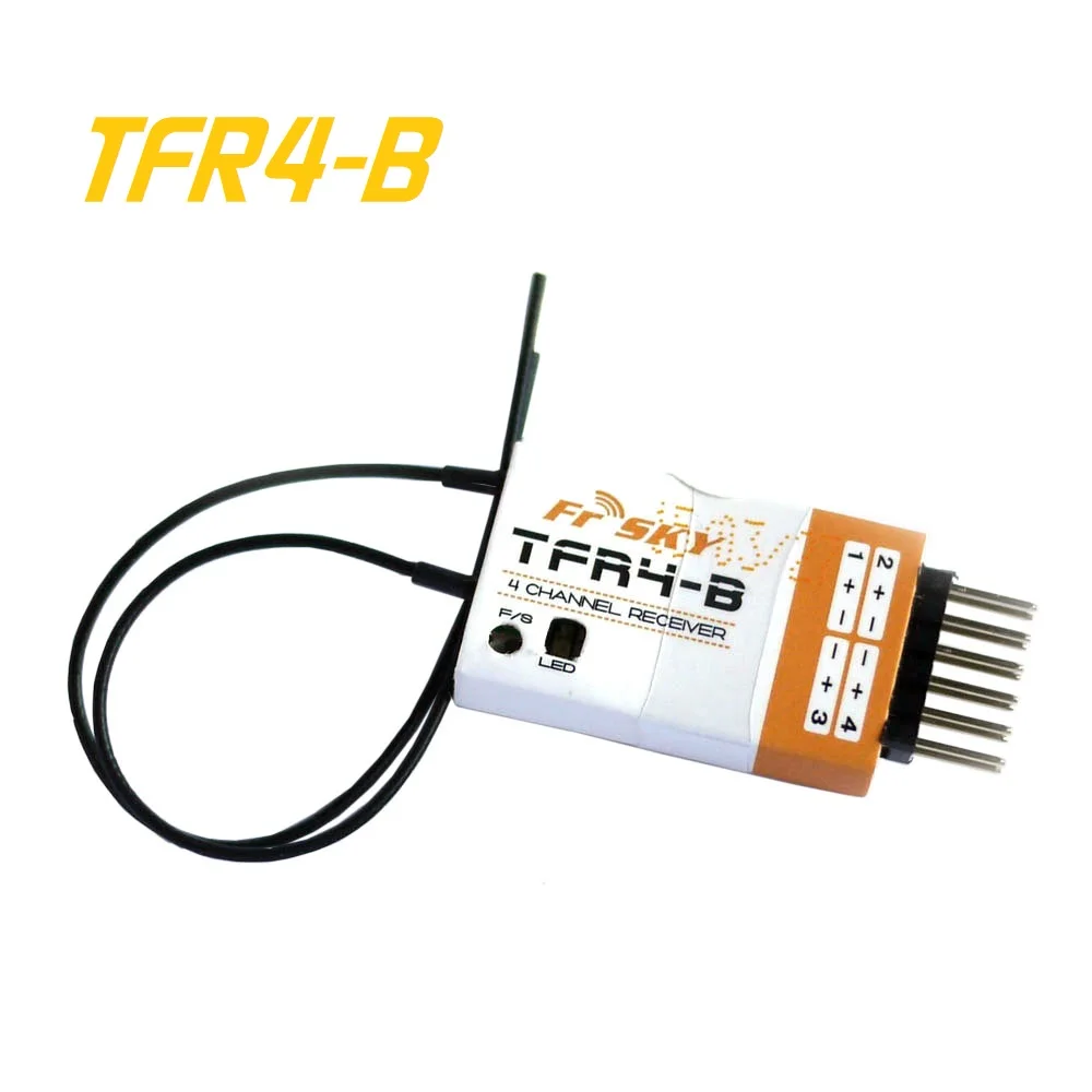 FrSky TFR4 B приемник 2 4 ГГц 4CH FASST совместимый с поддержкой CPPM и PWM выход|Детали