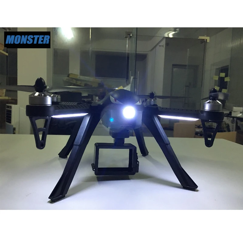 2.4 ГГц Quadcopter 6 оси гироскопа сигнализации moniter Радиоуправляемый Дрон 4 К Камера 1080 P