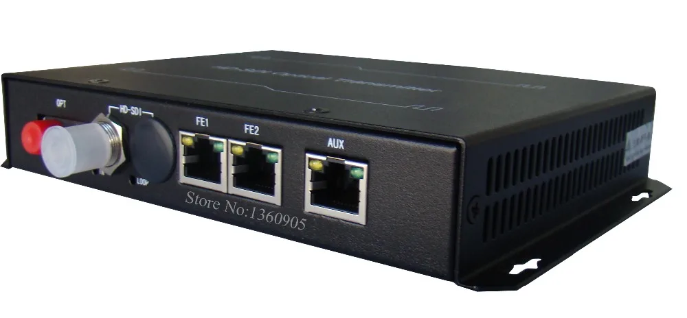 Многофункциональный 1CH HDSDI видео оптический приемопередатчик аудио/Ethernet RJ45/RS485