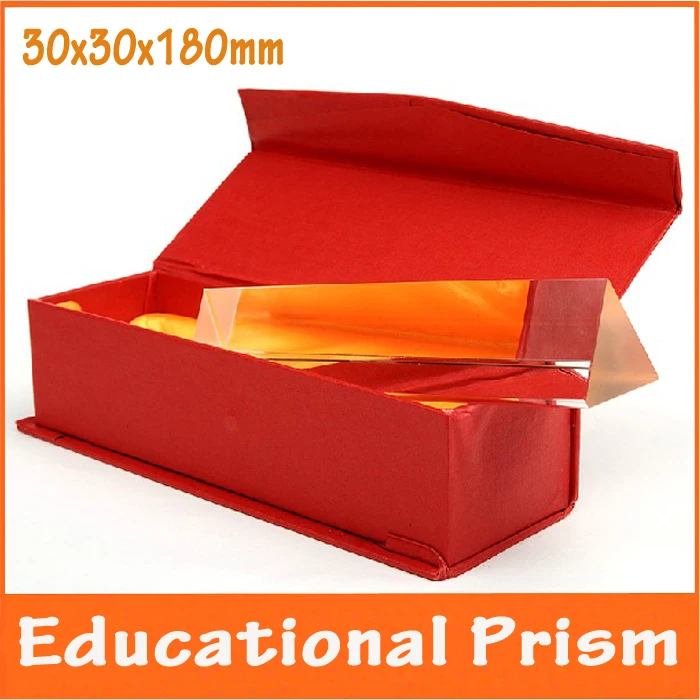4x4x18cm Physics Optical Glass Children Toy Triangular Prism School Science Experiment Educational Teaching Aids for Children
4x4x18cm Physics Optical Glass Children Toy Triangular Prism School Science Experiment Educational Teaching Aids for Children