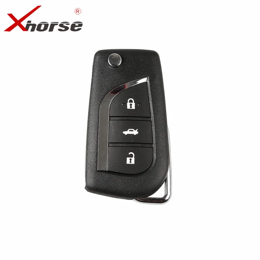 Универсальный дистанционный ключ XHORSE X008 VVDI2 для Toyota 3 кнопки 5 шт./лот проводной