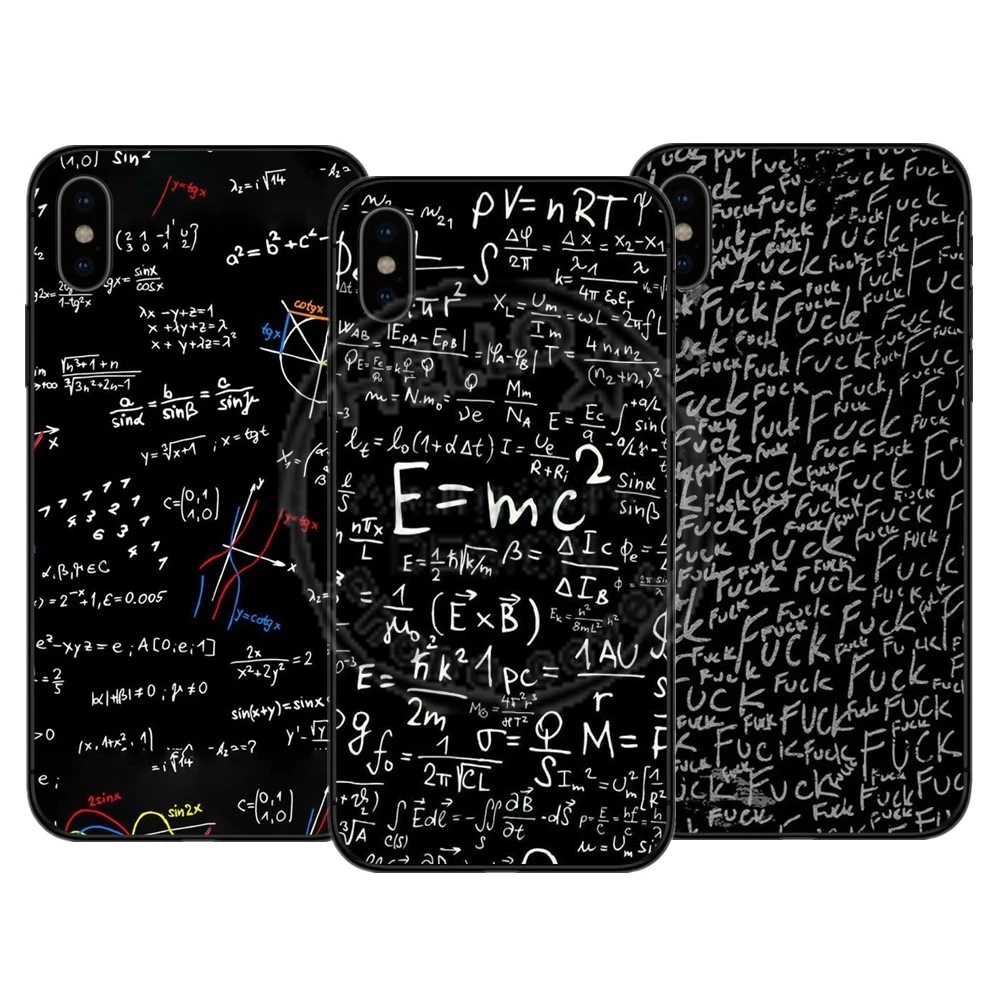 Математическое уравнение E = MC2 английское слово роскошный модный Мягкий
