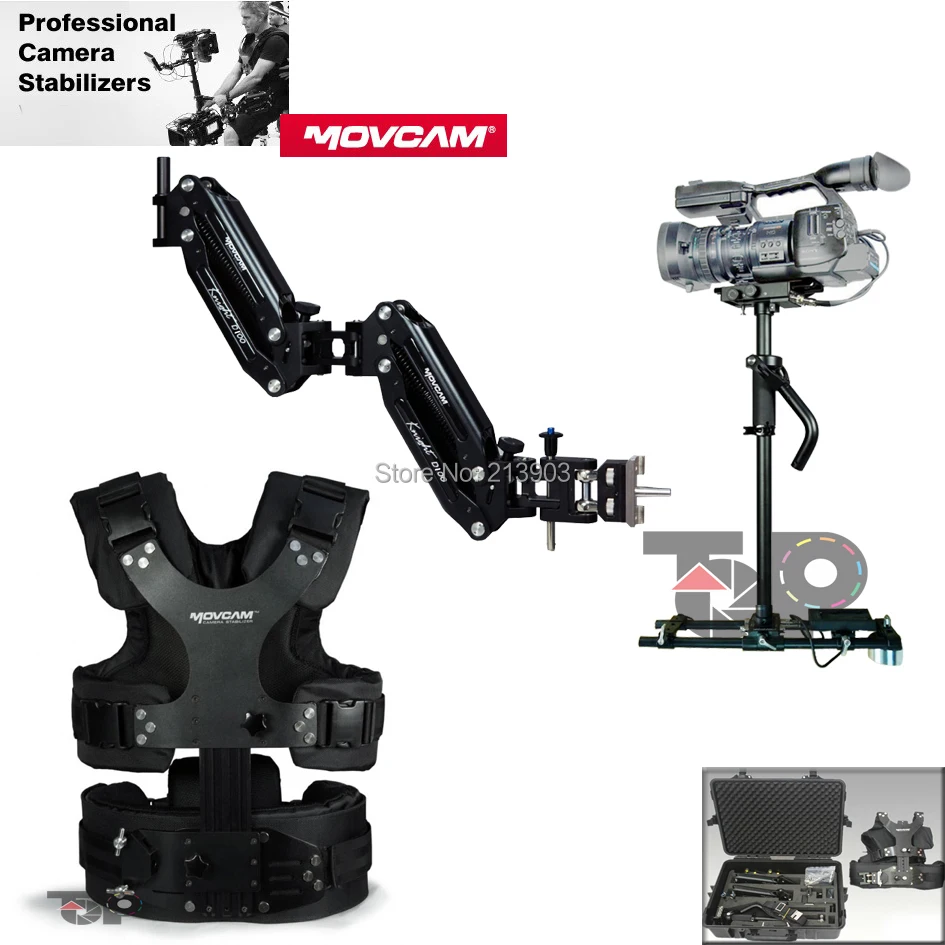 Movcam рыцарь D100 steadicam нагрузки 10lb стабилизатор СКВ + рука жилет DSLR камеры|dslr dslr|dslr