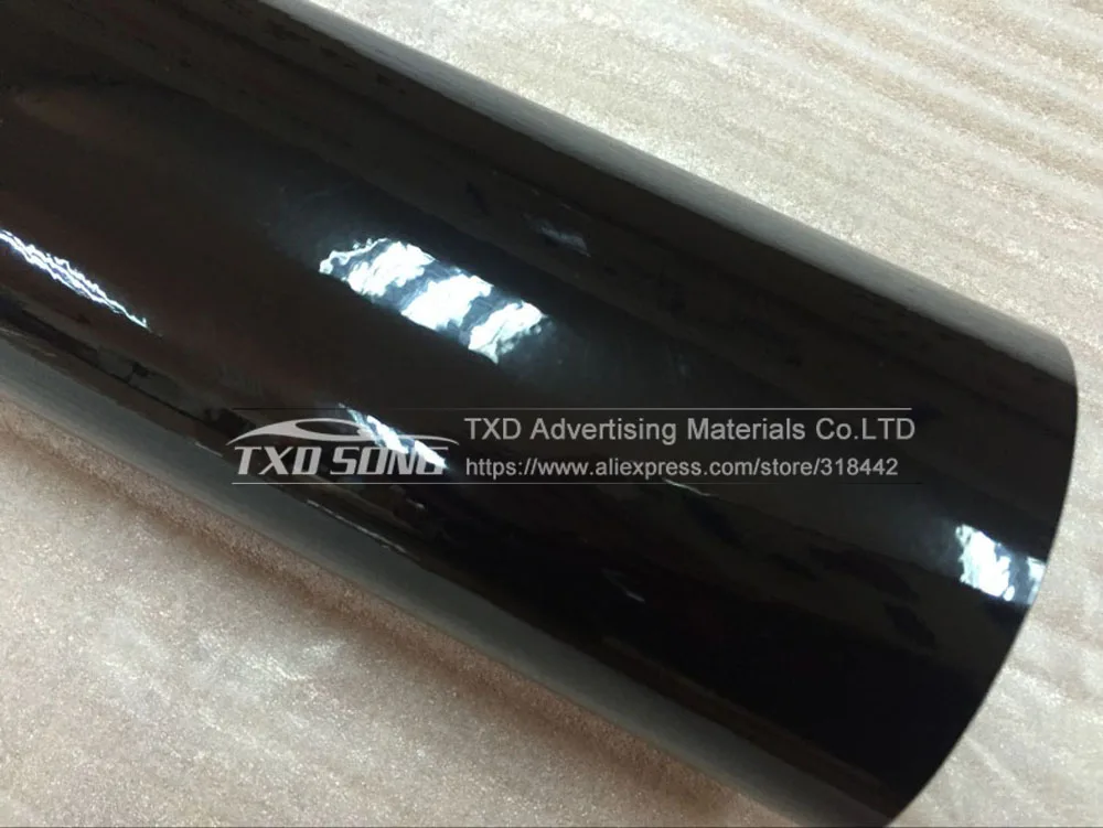 Высококачественная 3 слойная защитная пленка черная яркая глянцевая Виниловая