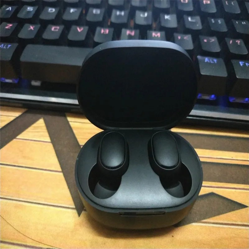 Новейшая беспроводная гарнитура Xiaomi Redmi AirDots True Bluetooth 5 0 мини наушники с