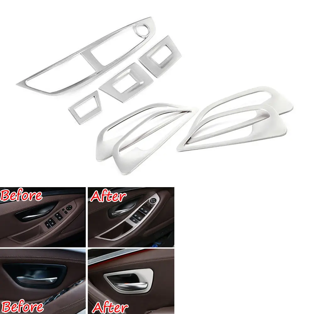 8 шт. Автомобилей стайлинг детектор автомобилей накладка Для bmw 5 Серии F10 11 16 LHD