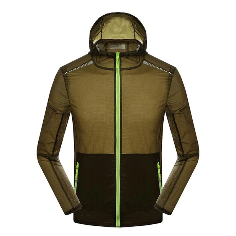 Весна Лето быстросохнущая Мужская и Женская Спортивная тонкая куртка ветровка