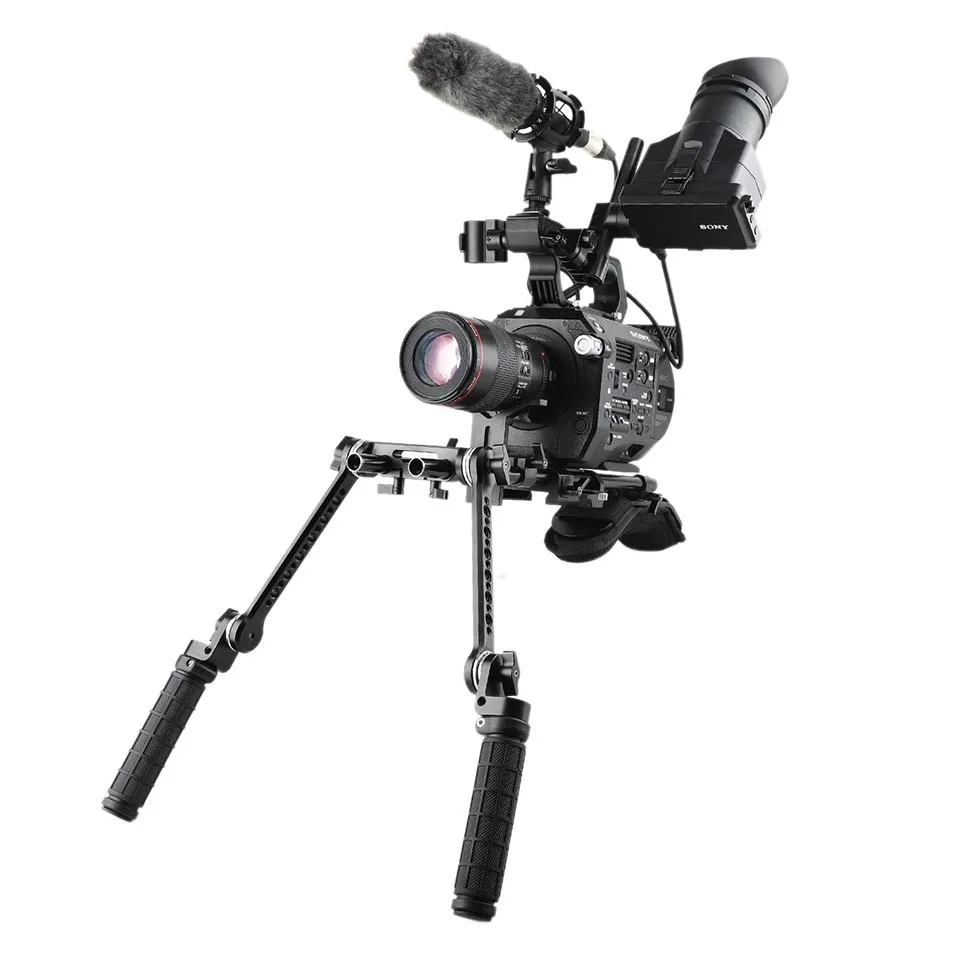 SmallRig DSLR камера плеча Rig удлинитель с 2 Arri розетками крепление для держатель с зажимом для камеры прикрепить 1807
