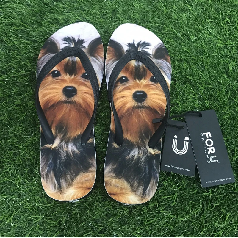 FORUDESIGNS/2018 модные Вьетнамки Женские Летние слипоны женская пляжная обувь женские