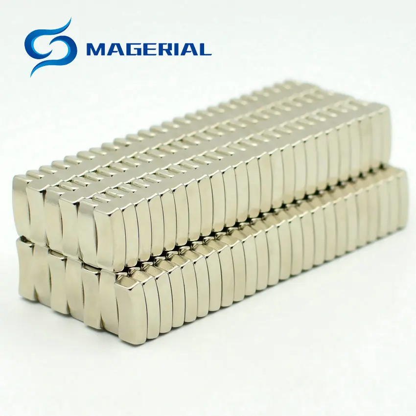 48 шт. NdFeB магнит дуга OD 63.88x55.88x30degx6mm диаметр 64 мм N45H двигатель для генераторов