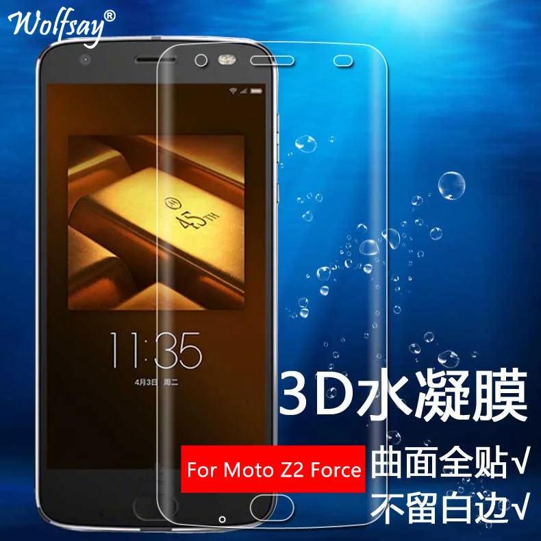 2 шт полное покрытие нано пленка фольга для Motorola Moto Z2 Force защитная пленка tpu для Motorola Z2 Force(2nd Gen