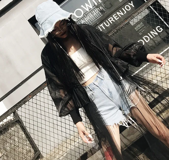 WHITNEY WANG весна осень модная уличная дизайнерская стильная сетчатая куртка-бомбер с ласточкиным хвостом Женская бейсбольная куртка
