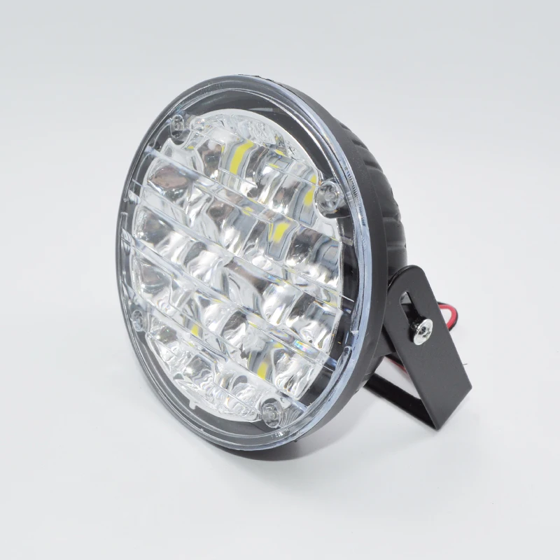 2 шт. супер яркий 18 LED Автомобильный свет Белый DRL светодиодные дневные ходовые