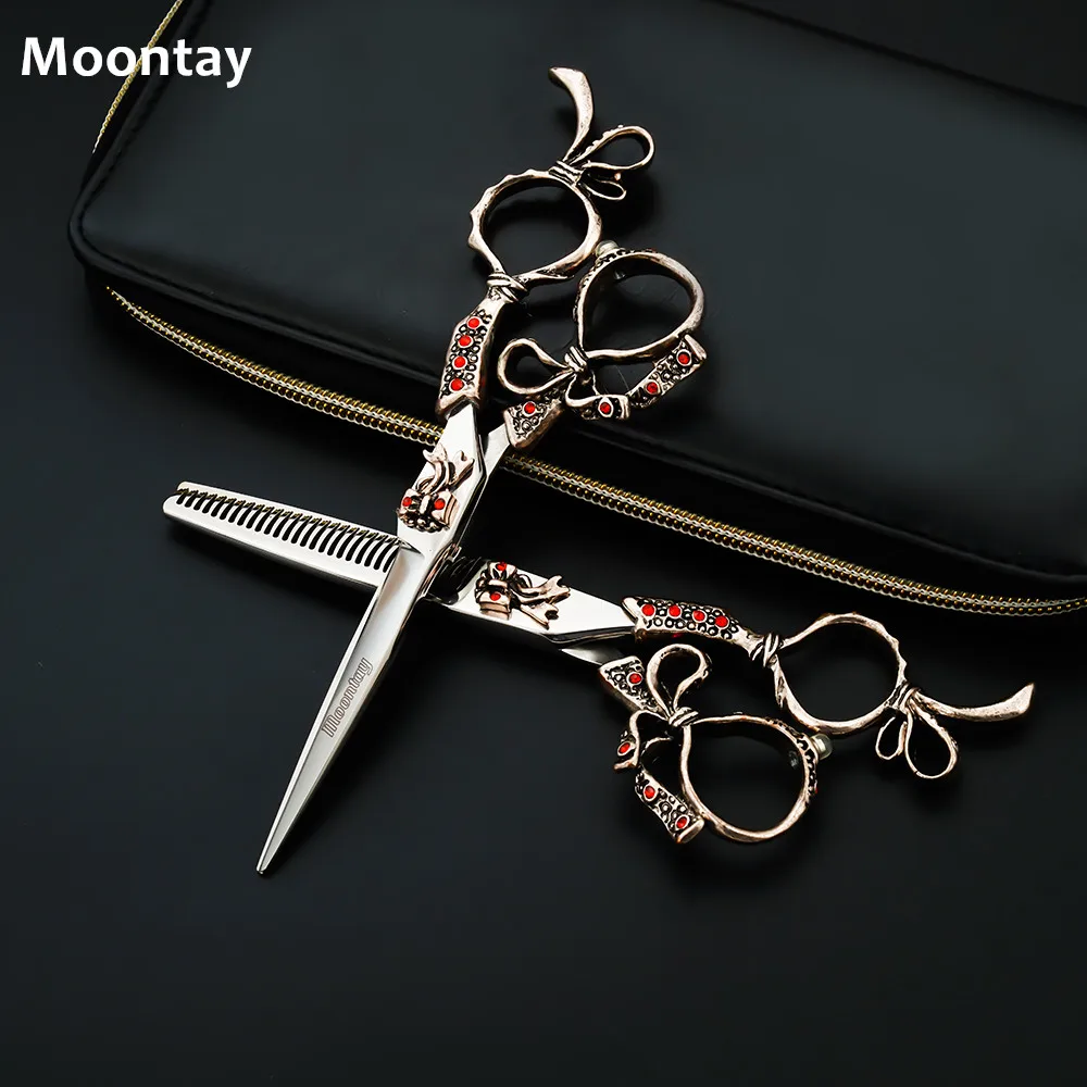 Профессиональные Парикмахерские ножницы для стрижки волос 6 дюймов филировки с