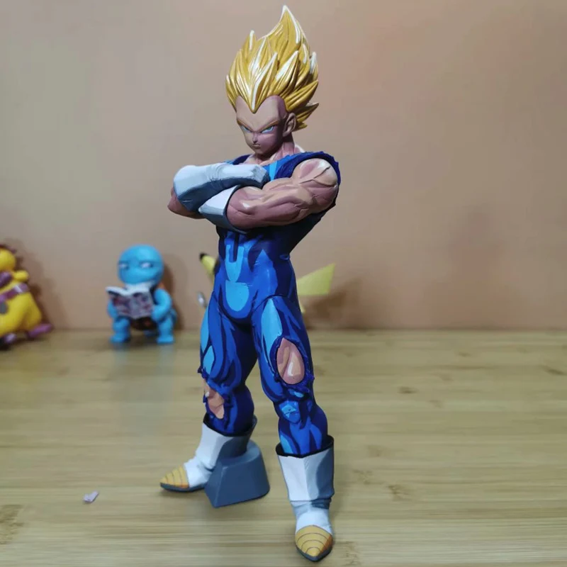 ROS Dragon Ball Z Вегета комикс Ver. Фигурки из ПВХ игрушки 28 см | Игрушки и хобби