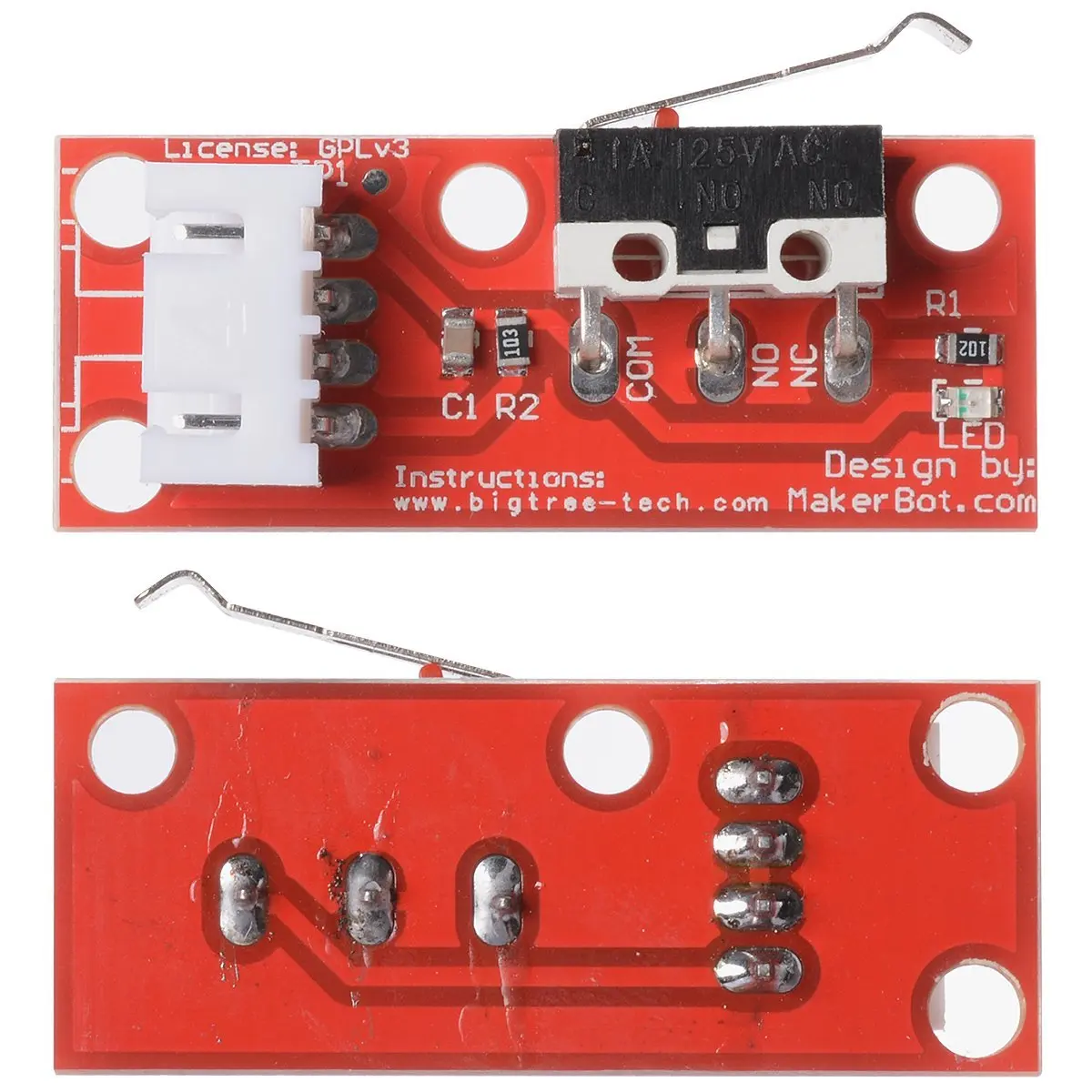 3 x механический торцевой модуль V1.2 для 3D impresoras RAMPS 1 4 RepRap Prusa|Детали и аксессуары