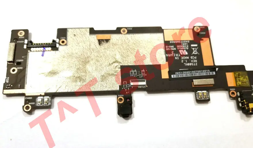 Оригинал для ASUS ZenPad Z10 P00I ZT500KL 32G материнская плата DA0YFQMB8D0 тест хороший Бесплатная