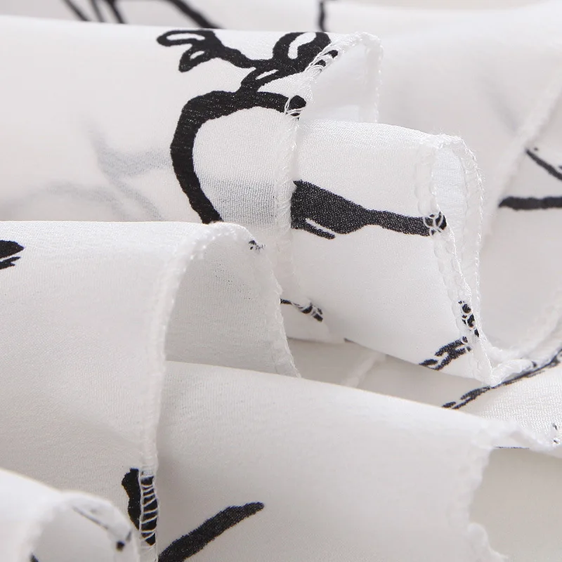 Sweet Brief Women's New Summer Cake Skirt Print Half-length Elastic Beach | Женская одежда