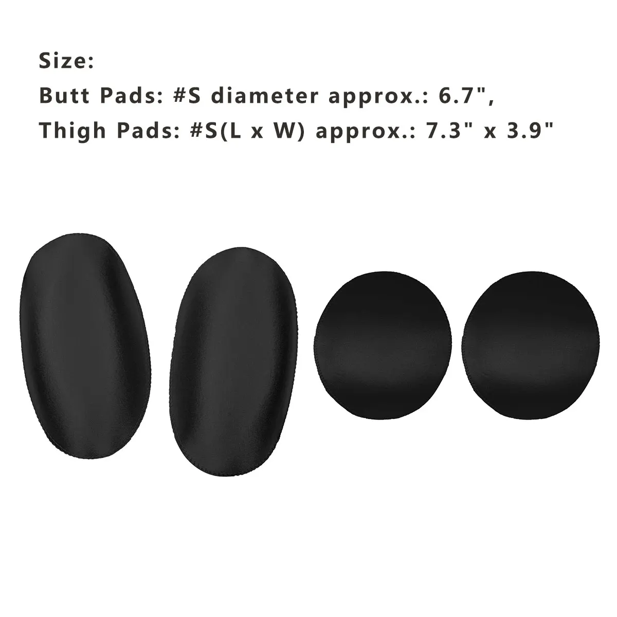 Black Large TiaoBug толстые многоразовые Съемные мягкие увеличивающие Лифтер контур нижнее белье вкладыши для увеличения объёма бедра губки колодки для трусиков нижнее белье - Цвет: Black Large