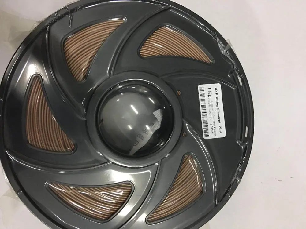 copper 3D расходных материалов для печати металла PLA1.75mm 1 кг/0,1 кг красный Медь 1 кг металлическая нить 3D печать металлический Пластик провода - Цвет: copper