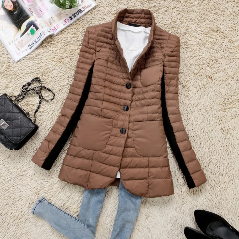2020 повседневное сверхлегкое пальто женская зимняя куртка женские куртки с