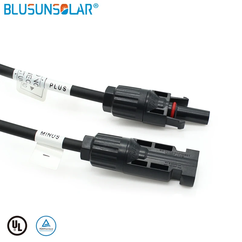 5 метров 4mm2 12AWG Солнечный удлинитель с MC-4 Разъемы Мужской Женский LJ0168 |