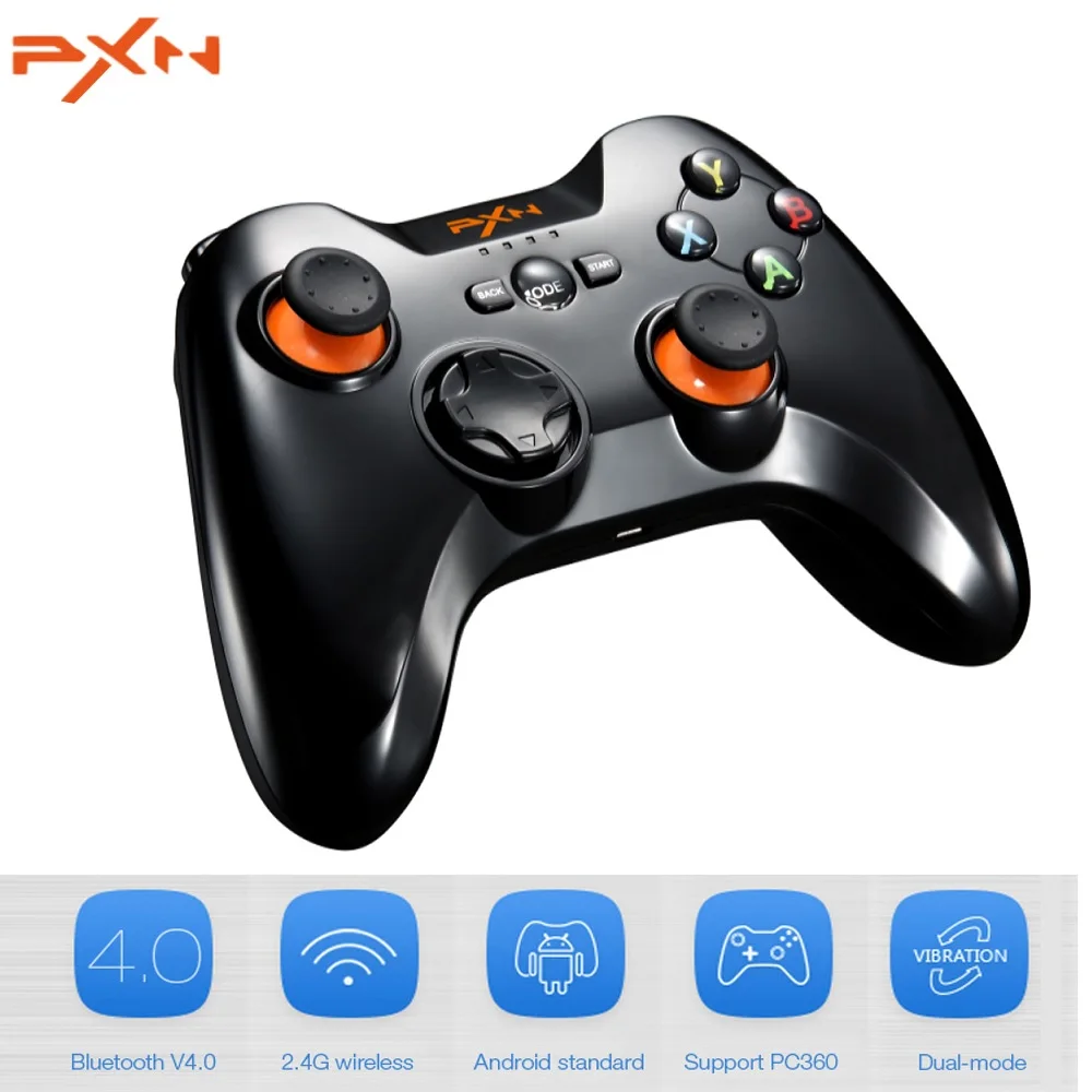 PXN 9613 беспроводной Bluetooth игровой контроллер портативный держатель геймпад для ПК