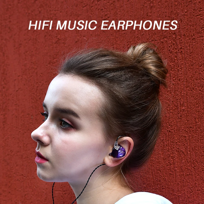 

TFZ MyLOVE III Hifi Monitor Earphones,In-ear Earplug Double Moving Circle,Detachable Neckband In-Ear Headphone For phone