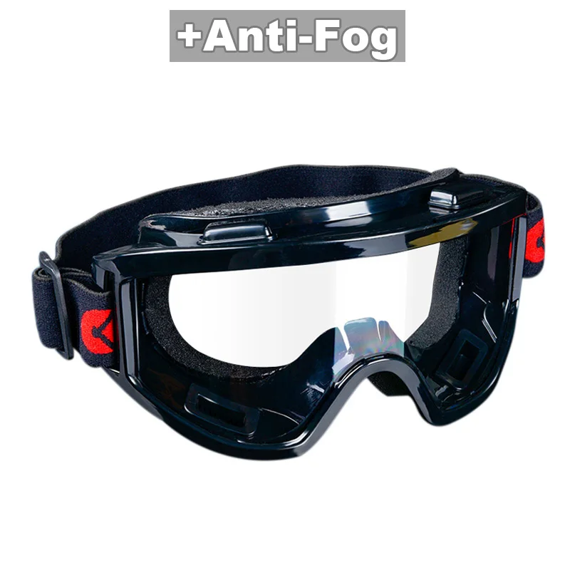 Anti Fog Противотуманные защитные очки ветрозащитные тактические очки анти-шок и пыль промышленные рабочие защитные очки для езды на открытом воздухе - Цвет: Anti Fog