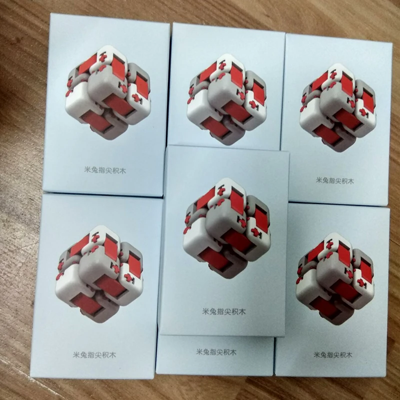 Оригинальный xiaomi куб Миту Спиннер пальчиковые кубики интеллектуальные игрушки