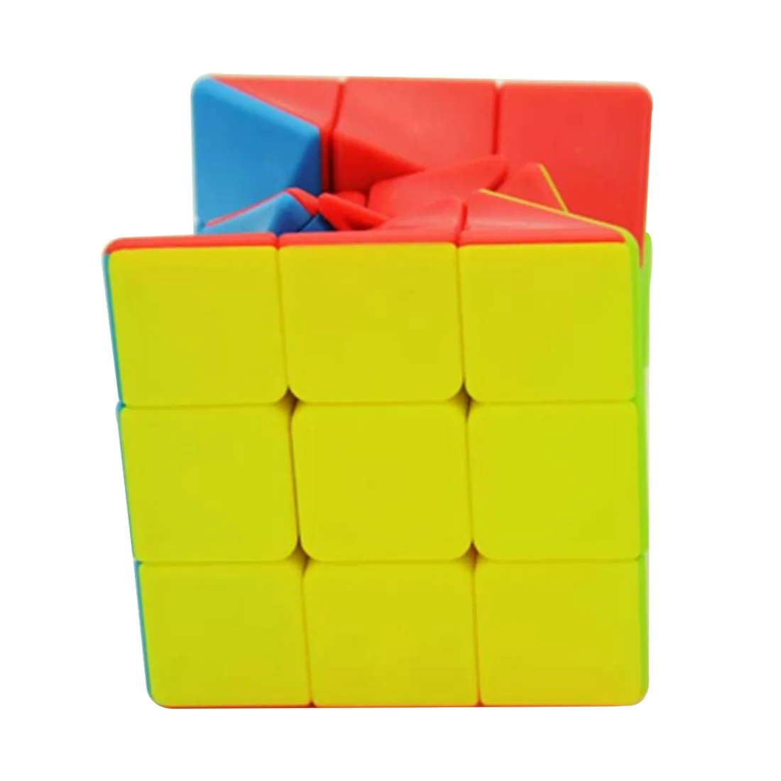 Fangge 3x3 кручение волшебный куб цветной витой куб головоломка игрушка для Challange