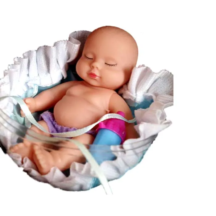12 см спящие куклы Reborn с милыми новорожденными игрушками большой палец кукла