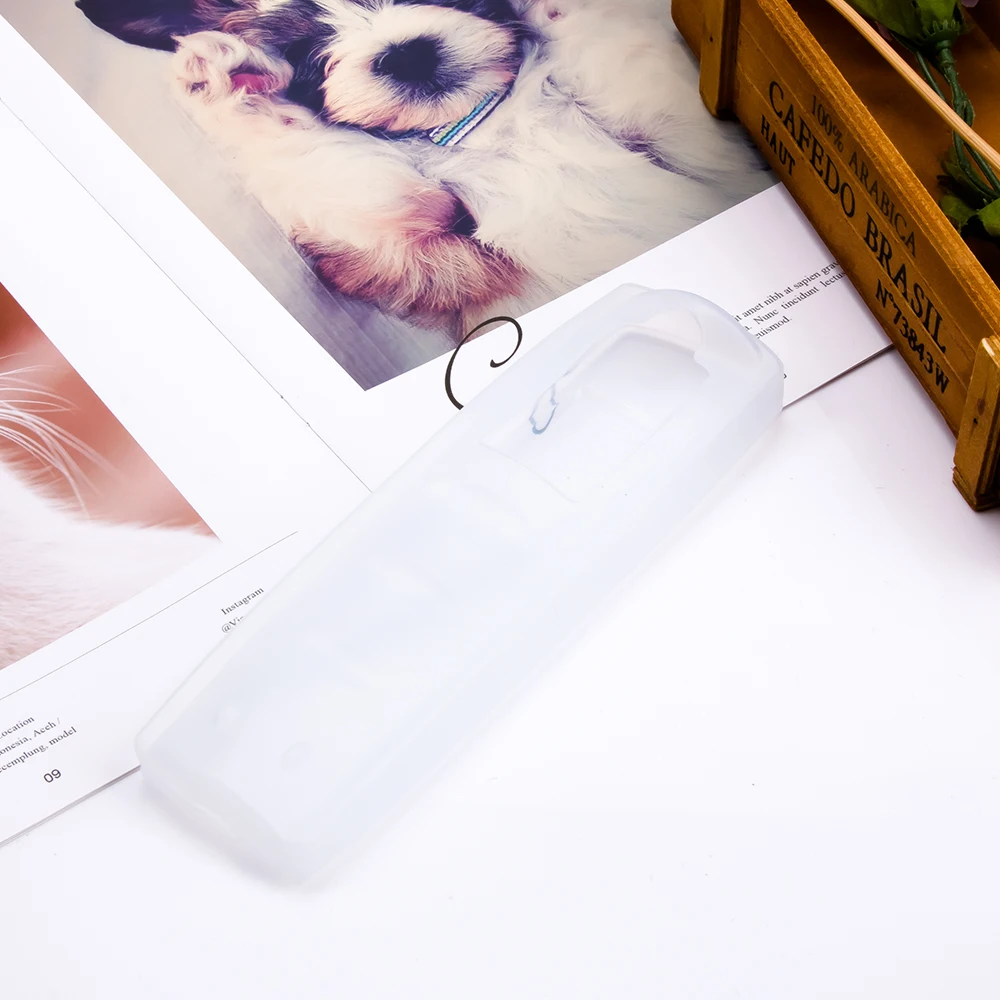 1 шт. чехол для пульта дистанционного управления ТВ силиконовый прозрачный