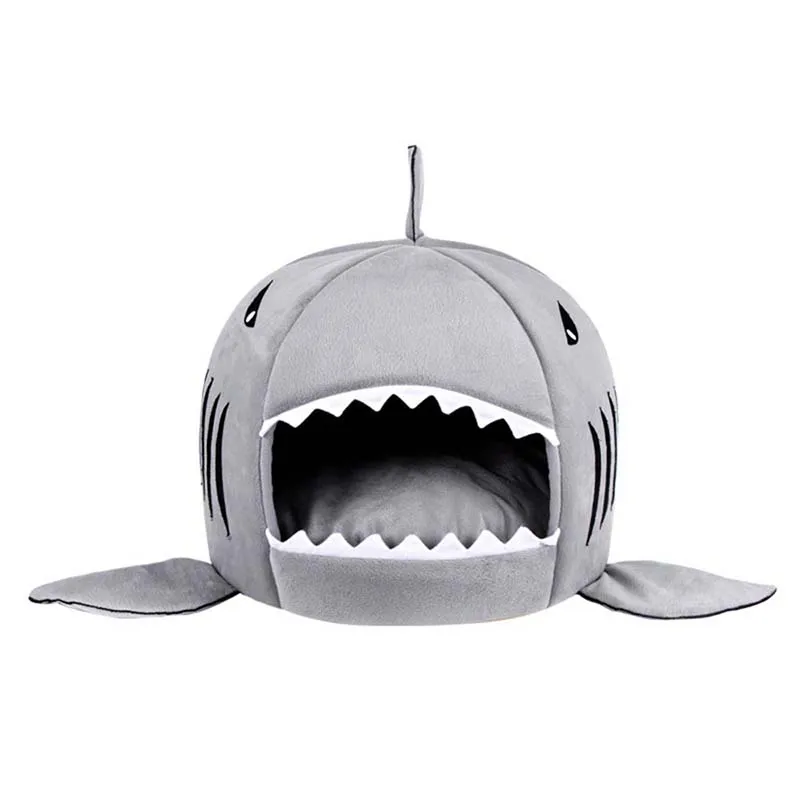 

For Shark Warm Dog House for Cat Kitten Dog Pet Sleeping Sofa Bed Puppy High Quality Indoor Washable Pet House Mat Tent