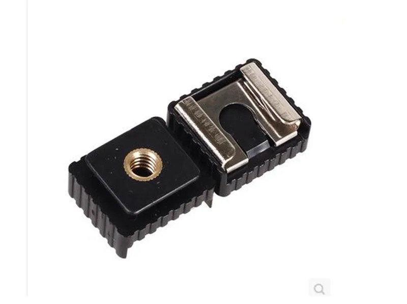 2 шт камера металлическая Вспышка Горячий башмак адаптер для 1/4 &quotвинт резьбовой